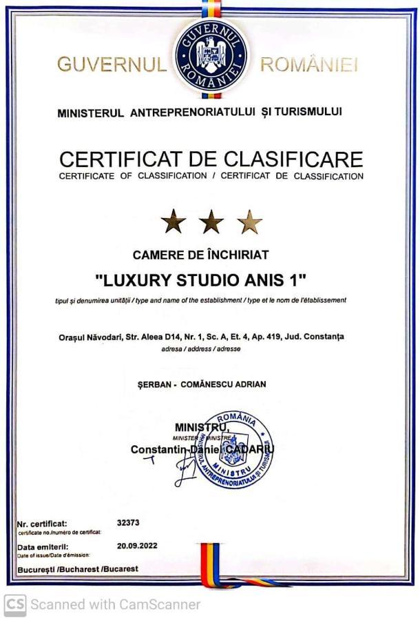 Luxury Studio Anis 1 Năvodari Buitenkant foto